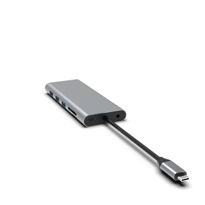 5인1 USB C 허브 이더넷 USB A Rj45 어댑터 C형 도킹 스테이션 MacBook