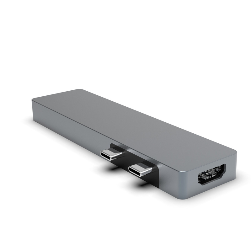 USB-C 허브 7인2 썬더볼트 3 USB C 포트 4K HDMI 맥북 맥북 프로