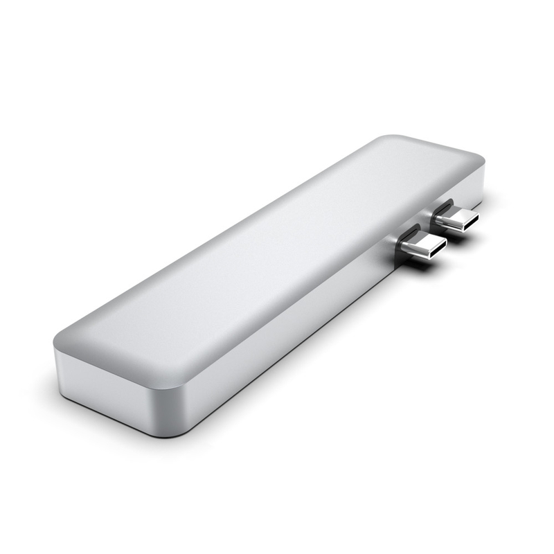 맥북 프로용 USB-A HDMI SD 카드 리더와 함께 8 in 1 듀얼 타입 C USB 허브