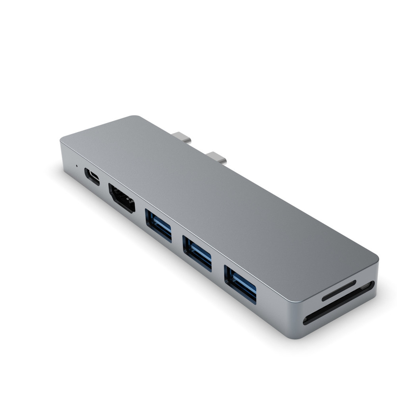 USB-C 허브 7인2 썬더볼트 3 USB C 포트 4K HDMI 맥북 맥북 프로