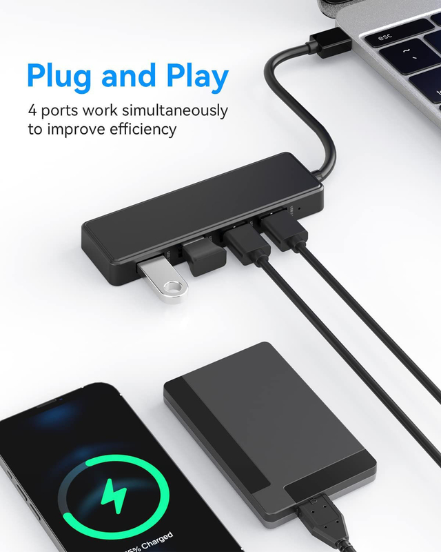 허브 USB 3.0 HDMI USB 3.0/2.0 타입 C 어댑터 10Gbps 데이터 전송 속도 1080P