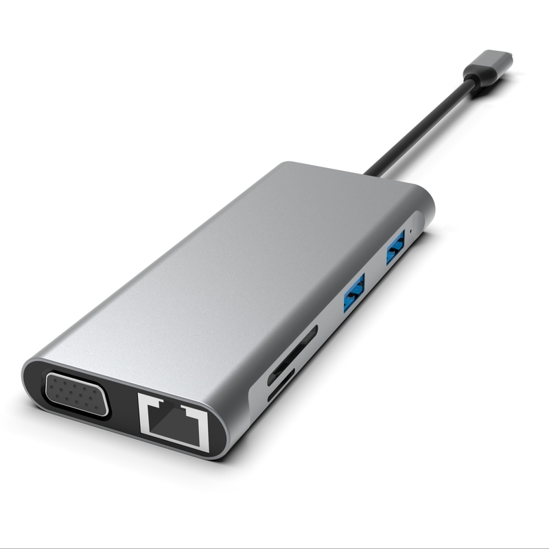 12 in 1 USB C 허브 트리플 디스플레이 도킹 스테이션 듀얼 HDMI VGA USB C& A 데이터 포트 도크