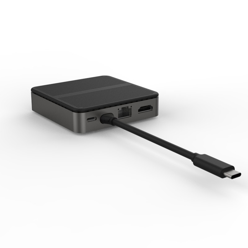 타입 C 제곱 9 In 1 USB C HUB HD 4K 타입 C 도크 RJ45 PD 100W 3xUSB 3.0 도킹 스태