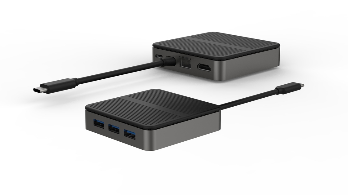 타입 C 제곱 9 In 1 USB C HUB HD 4K 타입 C 도크 RJ45 PD 100W 3xUSB 3.0 도킹 스태