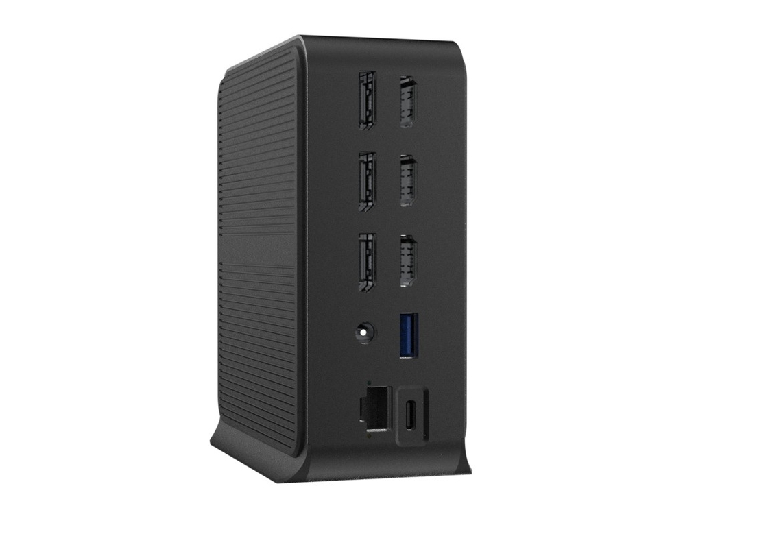 12인1 USB C 도킹 스테이션 USB 3.0 타입-C 5Gbps 데이터 전송 및 충전 기능