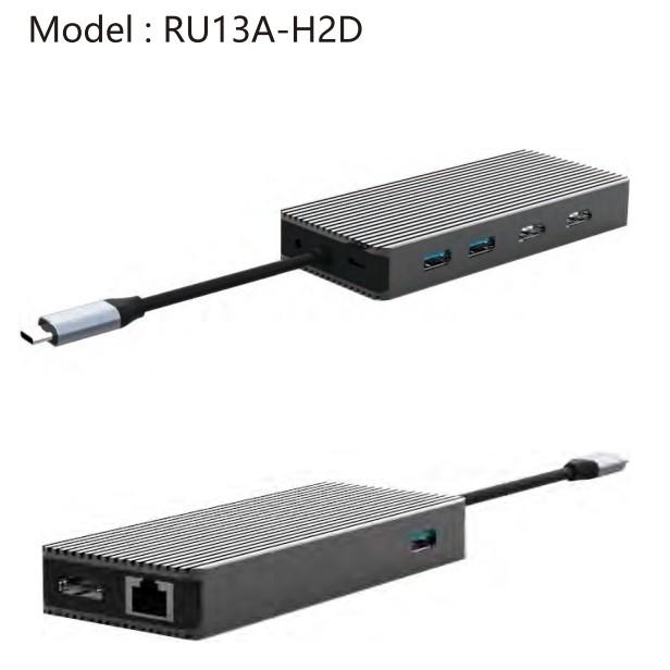 맥북 노트북용 4K HDMI DP 포트와 함께 9 in 1 기가비트 이더넷 USB C 허브 어댑터