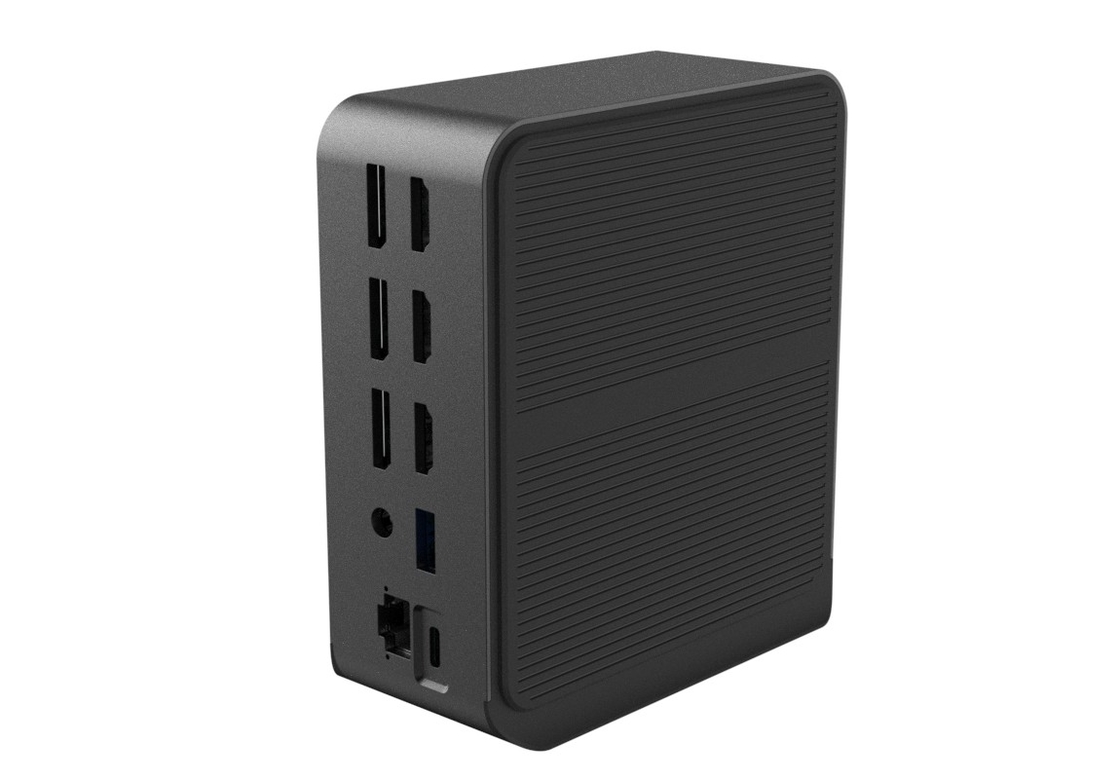 썬더볼트 도크 트리플 모니터 18인1 USB C 도킹 스테이션 USB C 허브 잠금 해제 가능성