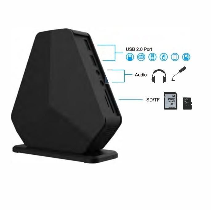 USB 타입 C 도킹 스테이션 어댑터 기가바이트 듀얼 HDMI Mst USB C 허브 HDMI USB 30