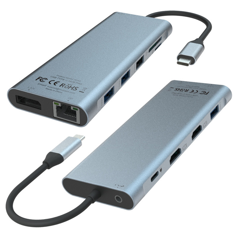 6in1 USB C 허브 C형 어댑터 4K HDMI 60hz 멀티포트 카드 리더 USB3.0 TF PD SD 리더