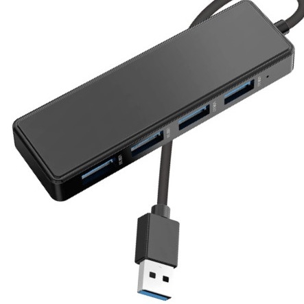 4 6 7 포트 USB 3.0 허브 노트북용 USB A 스플리터 확장 케이블 USB C 전원 포트