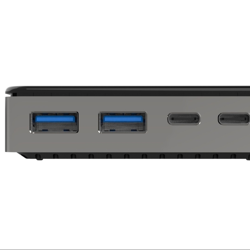 전원 유형 C USB 어댑터 정면 USB 3.0/2.0 허브 데이터 전송 및 연결