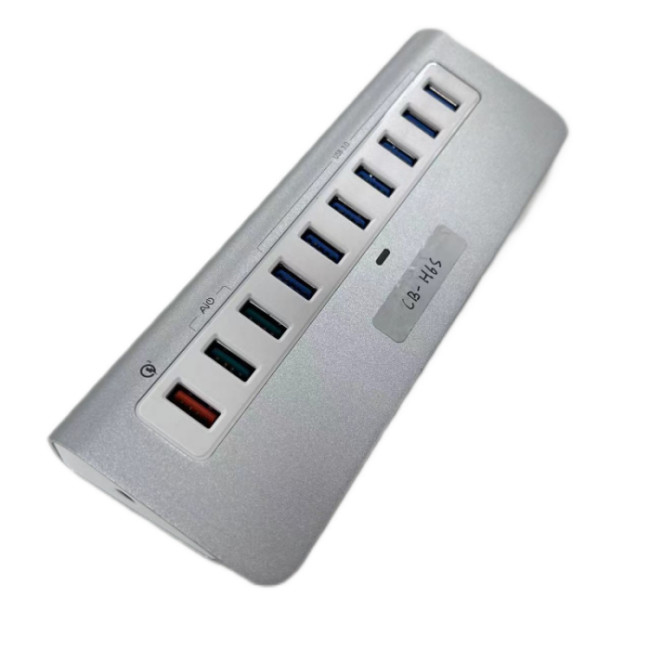 스마트 폰 및 태블릿 충전용 10 포트 USB A에서 USB C 어댑터