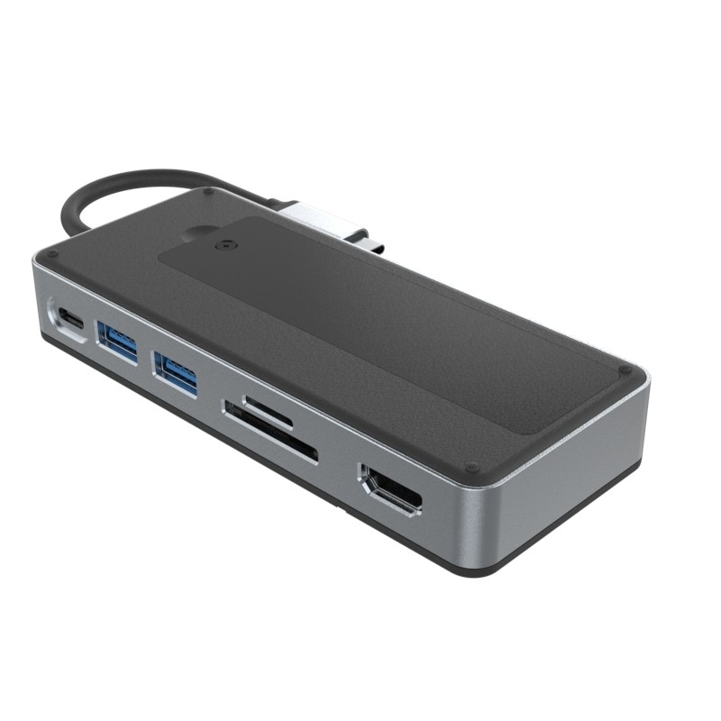 디스플레이링크 USB 3.0 도킹 스테이션 장치 NVMe NGFF SSD Windows Mac Chrome OS