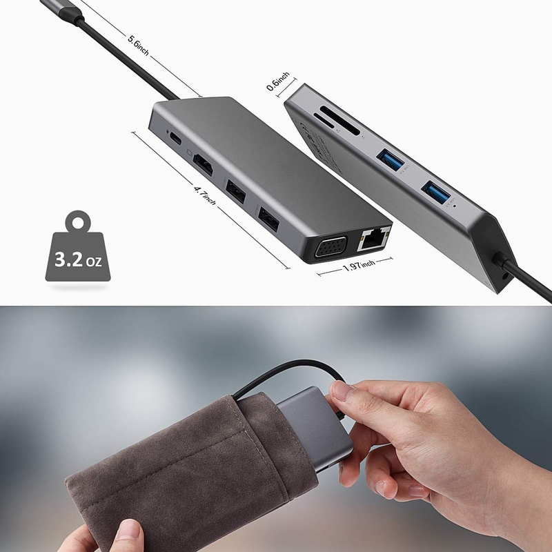 USB C 어댑터 SD 카드 TF 카드 슬롯 USB 3.0/2.0 데이터 전송용 C 타입 어댑터