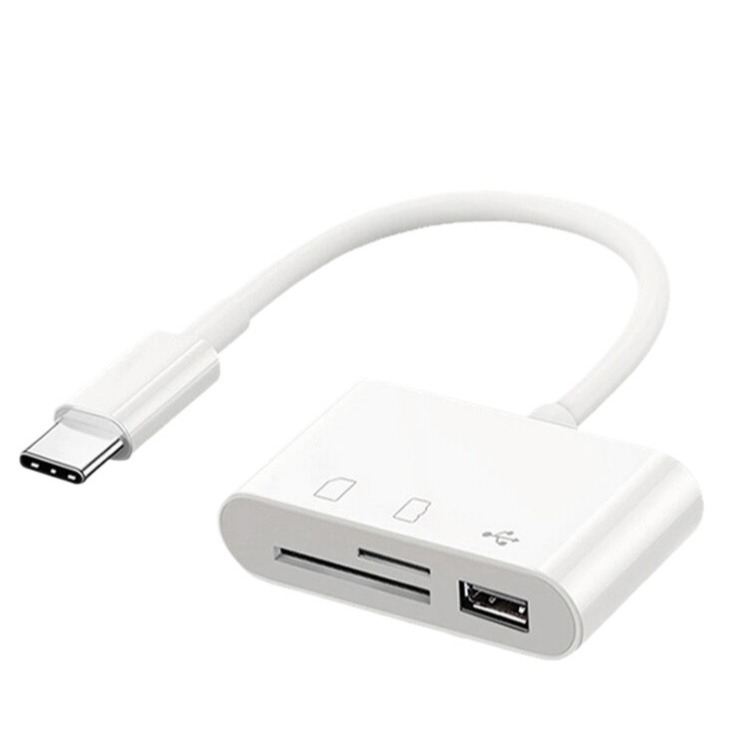 맥북 USB C SD 카드 리더 SD 카드 어댑터 메모리 카드 리더 SD 마이크로 SD USB 3 포트 아이폰