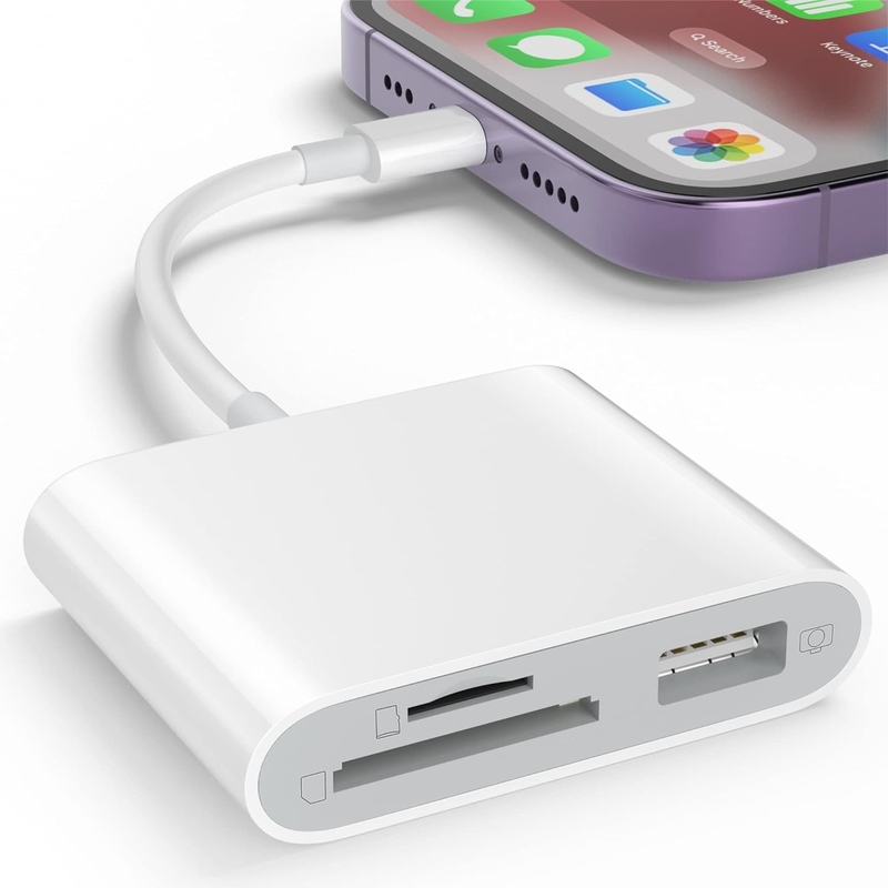 3 슬롯 USB 타입 C 카드 어댑터 컴팩트 플래시 마이크로 SD 카드 리더
