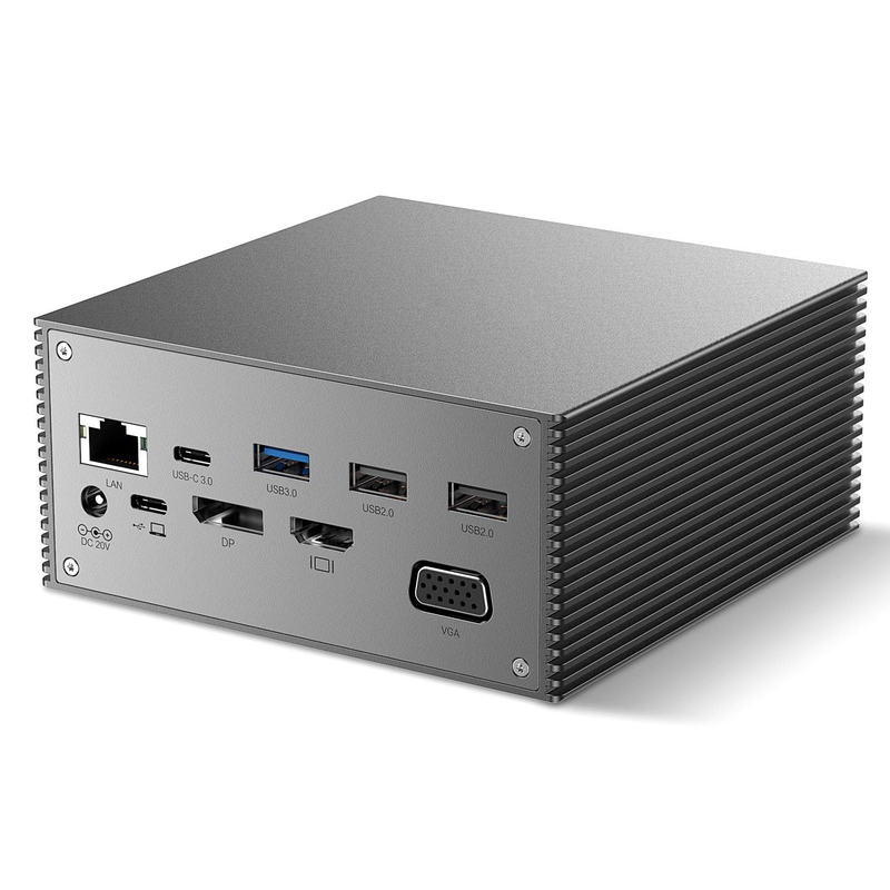 썬더볼트 4k 모니터 썬더볼트 USB-C 듀얼 HD 4K 도킹 스테이션 16-인-1 허브 어댑터 MST 맥북 & 데스크톱