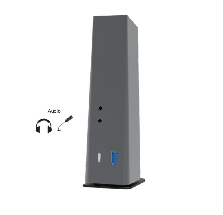 전원 공급 장치와 함께 USB C 4k HDMI 도킹 스테이션 USB 타입-C 4K 이더넷 RJ45 도킹 스테이션
