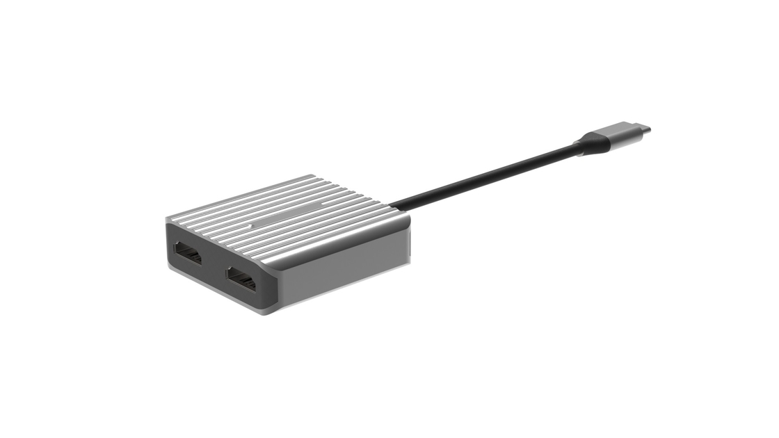 하이 스피드 Hdmi To Usb 어댑터 Usbc 2 HDMI 8K 4K 듀얼 미러 휴대용