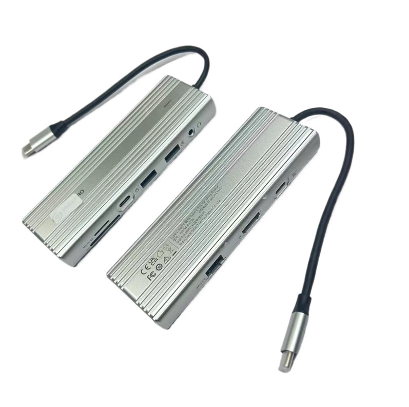 5 포트 5 인 1 USB C 허브 도킹 스테이션 USB-C TO HDMI USB A 3.0 PD 100W