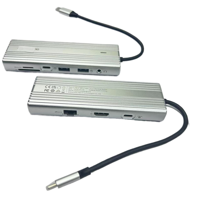 mac usb c 허브 6 in 1 도킹 스테이션 USB-C to USB A 3.0 PD 100W for mac mini m1 m2