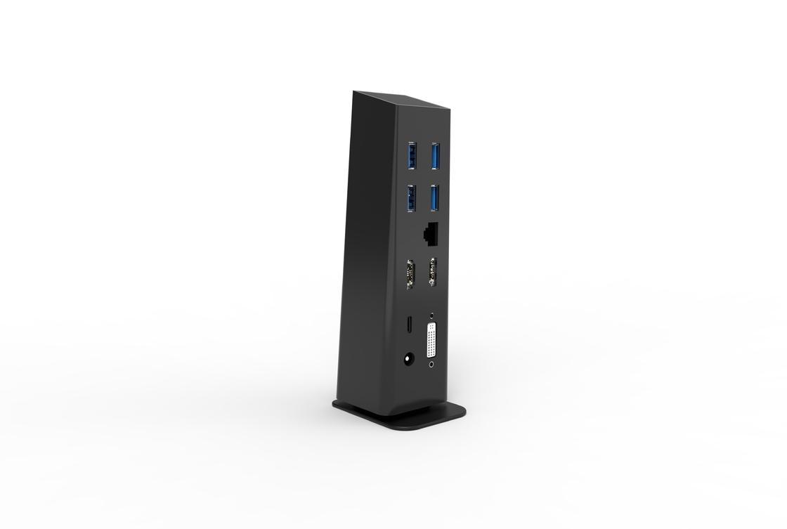 썬더볼트 휴대용 도킹 스테이션 노트북 컴퓨터 통합 케이블 USB3.0 허브 도킹 스테이션