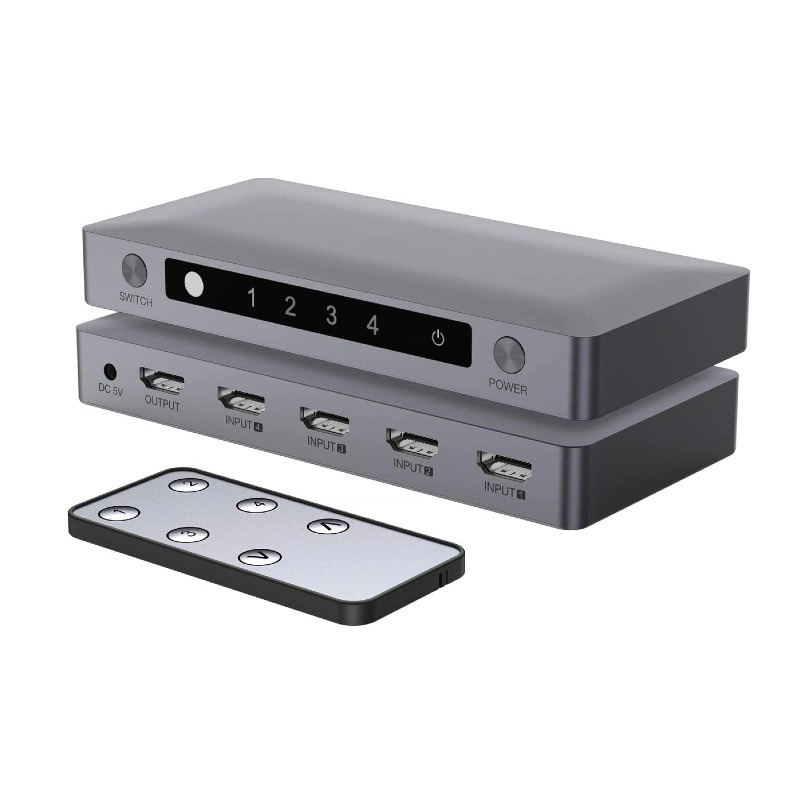 4k 울트라 HD HDMI 스위치 4Kx2K 4 포트 4 포트 비디오 스플리터 1x4 4K30Hz HDMI V1.4 스플리터 1 인 4 아웃 4K 3D 1080P