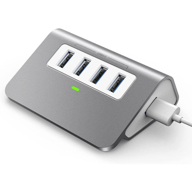 3.0 확장기 4 포트 USB-C 어댑터 허브 USB 도크 허브 스플리터 USB 유니버설 디바이스 노트북