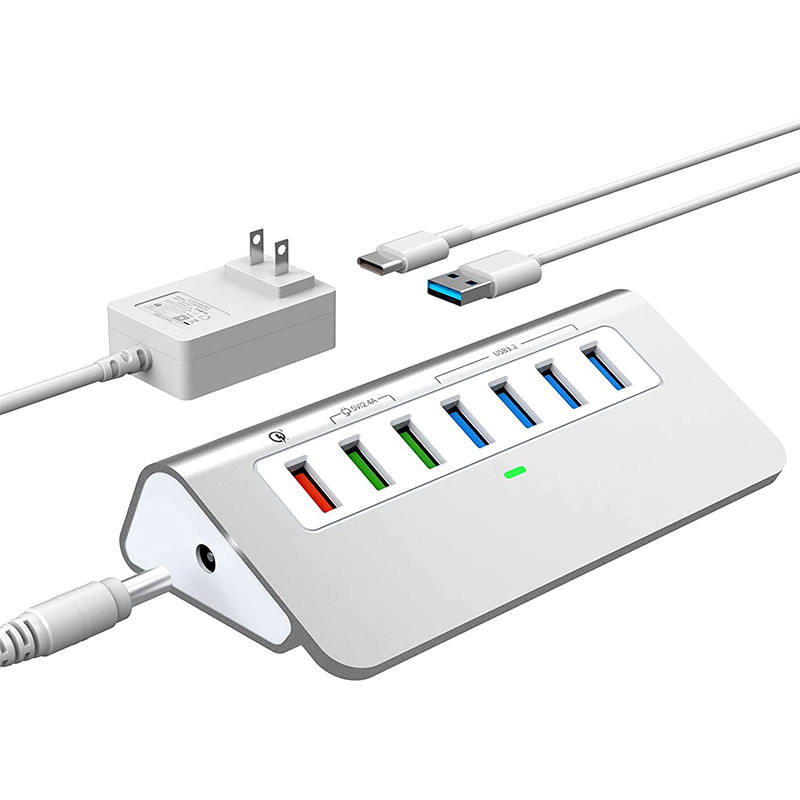 최대 10/5Gbps 데이터 전송 속도 CE 인증 USB-C 커넥터 허브