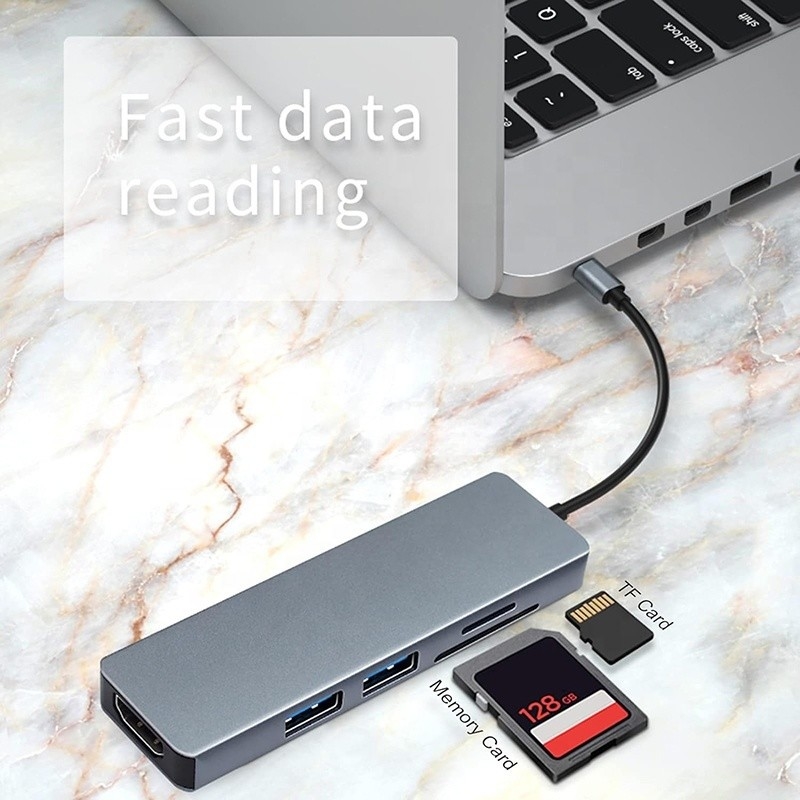 11 In 1 USB-C 허브 USB3.0 USB2.0 SD TF 어댑터 허브와 카드 리더
