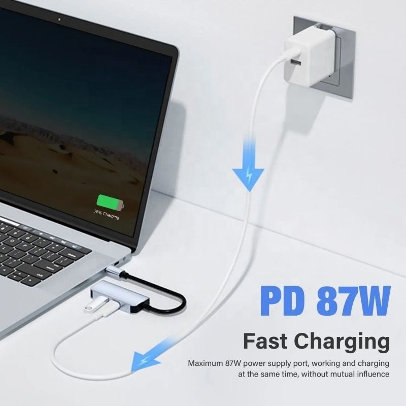 4K HDMI USB3.0 USB 3.0 USB 3.0 C형 PD와 USB 3.1 / USB C형 허브 어댑터 도킹 스테이션