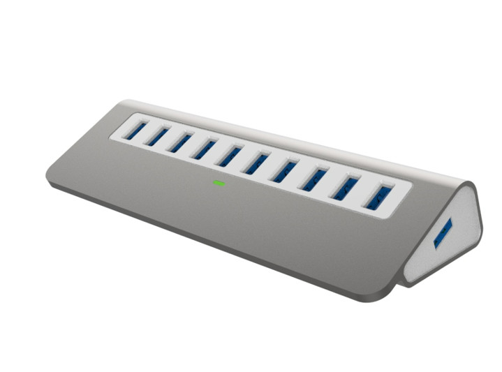 타입 C 인터페이스 4 인 1 14 포트 허브 타입 C OTG USB 3.0 2.0 어댑터 알루미늄 합금