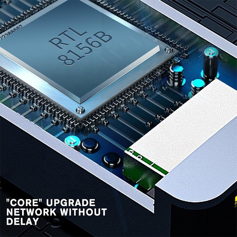 2in1 알루미늄 USB 3.0 타입 C 이더넷 어댑터 빠르고 안정적인 네트워크 연결