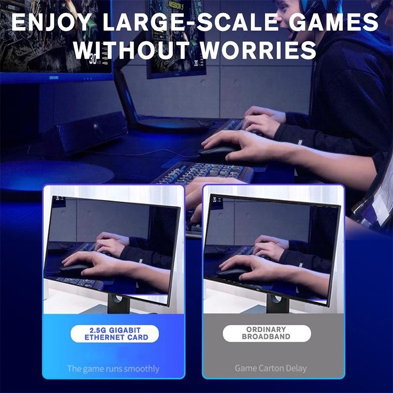 2in1 알루미늄 USB 3.0 타입 C 이더넷 어댑터 빠르고 안정적인 네트워크 연결