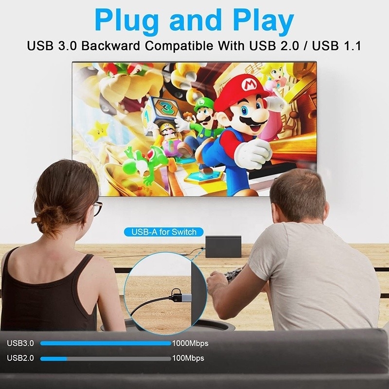USB C 타입-C에서 RJ45 이더넷 gigabit LAN 어댑터
