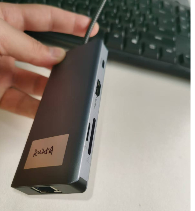 4K HDMI USB 3.1 멀티 포트 도킹 스테이션 어댑터와 함께 9 In 1 USB-C 허브 맥 노트북