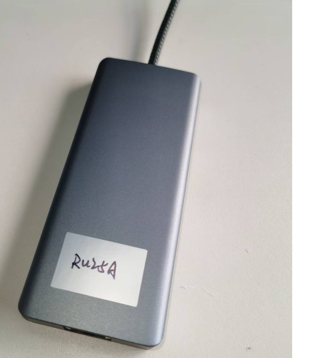 4K HDMI USB 3.1 멀티 포트 도킹 스테이션 어댑터와 함께 9 In 1 USB-C 허브 맥 노트북