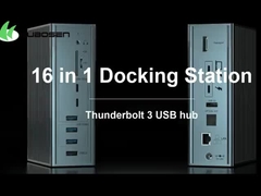 5in1 알루미늄 USB 타입 C 허브 다중 포트 5Gbps 데이터 전송 속도 3.5mm 오디오 잭
