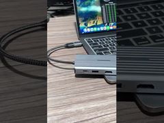 RU17A-H2V 12 in 1 미니 도킹 스테이션