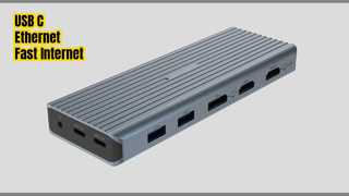 USB C 허브 이더넷으로 노트북 속도 향상